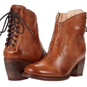 Bed Stu Xena Bootie with lace-up back size 8